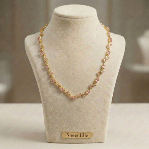 🌷 Chaine Fleur Tulip | قلادة زهر التوليب