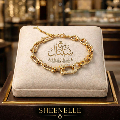 سوار تيفاني الذهبي – Acier Inoxydable مقاوم للصدأ | SheenElle