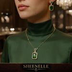 👑 طقم مجوهرات الزركونيا الملكي Cubic Zirconia |sheenelle