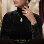 👑 طقم مجوهرات الزركونيا الملكي Cubic Zirconia |sheenelle