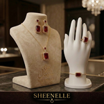👑 طقم مجوهرات الزركونيا الملكي Cubic Zirconia |sheenelle