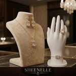 👑 طقم مجوهرات الزركونيا الملكي Cubic Zirconia |sheenelle
